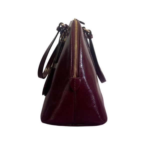 ‼️SOLD‼️coach satchel in vintage mauve - Picture 3 of 9